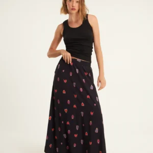 Saia estampada ternura Cantão